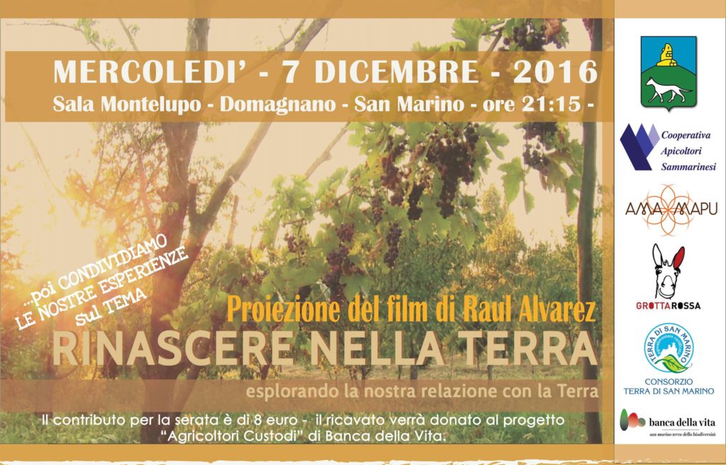 Evento rinascere dalla terra